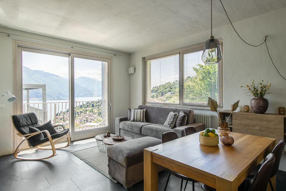 Tre Terre Panorama - Pianello Del Lario By Lovecomo Buitenkant foto